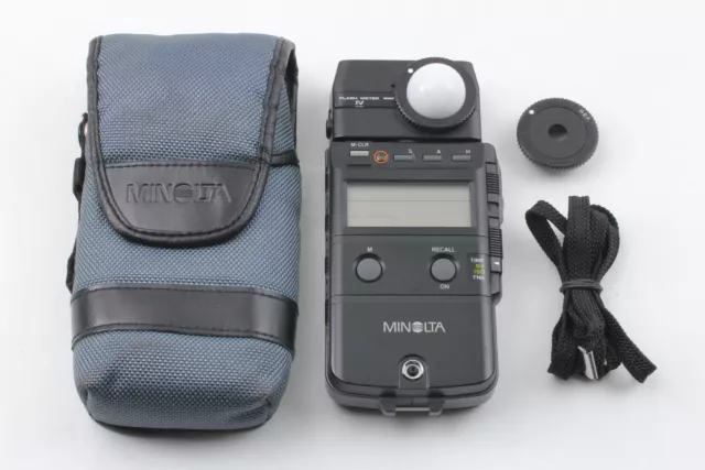 [ près De Mint Avec / Étui ] Minolta Flash Meter IV Lumière Mètre De Japon