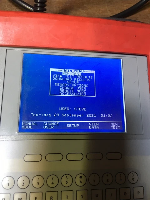 SEAWARD EUROPA PLUS PAT Macchina Di Prova Etichette Manuali DVD - Foto 8