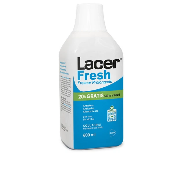 Higiene Lacer unisex LACERFRESH colutorio promo 500 + 100 de regalo