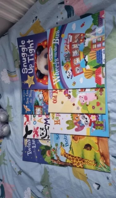 Bundle Of 8 Children's Books Used Very Good Condition kids Toddler