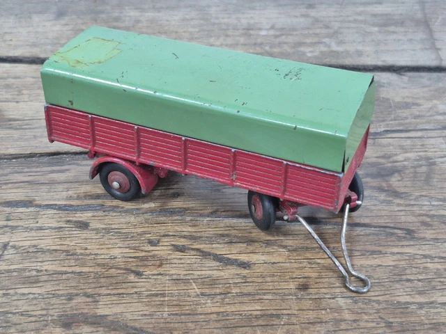 Camion En Tôle Avec Remorque Saint Mihiel Fils – Jouet Ancien – État Rare Peu Joué