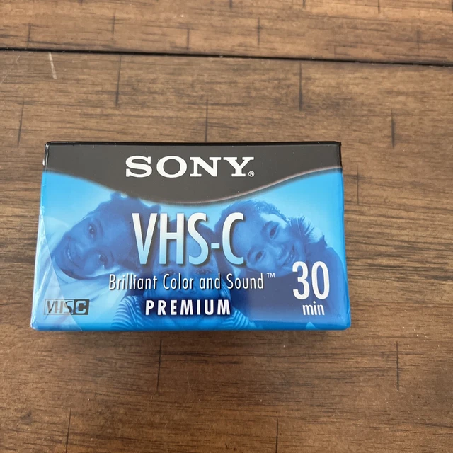 SONY VHSC 30 Minute Premium Grade Brilliant Color Camcorder Video