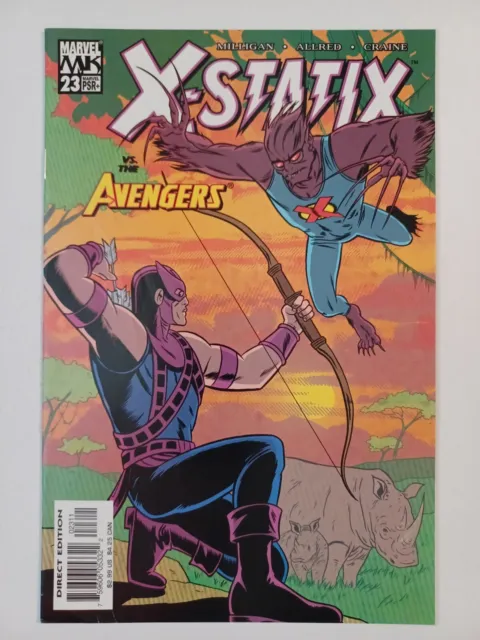 Marvel Knights X-Statix #23 - VS The Avengers! - Combined Shipping + Great Pics!