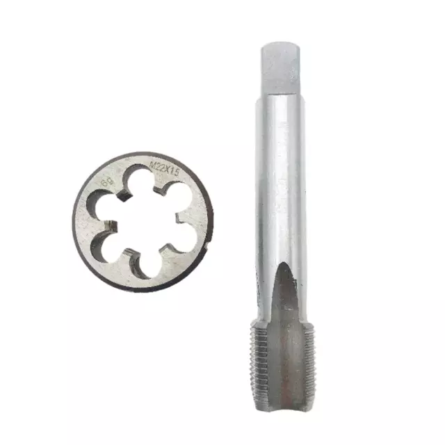 M22X1.5mm Tap and Die Set RH Right Hand Thread Tap M22 X 1.5 High Speed Steel