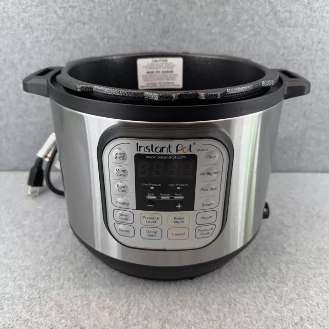 Instant Pot IP-DUO60 V3 6 Quart Electric Pressure Cooker Heating Base and Cord