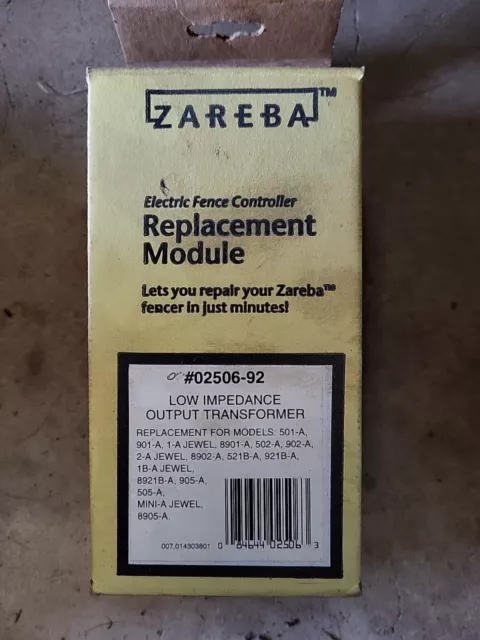 Zareba Electric Fence Controller Replacement Module 02509-92 High Performance