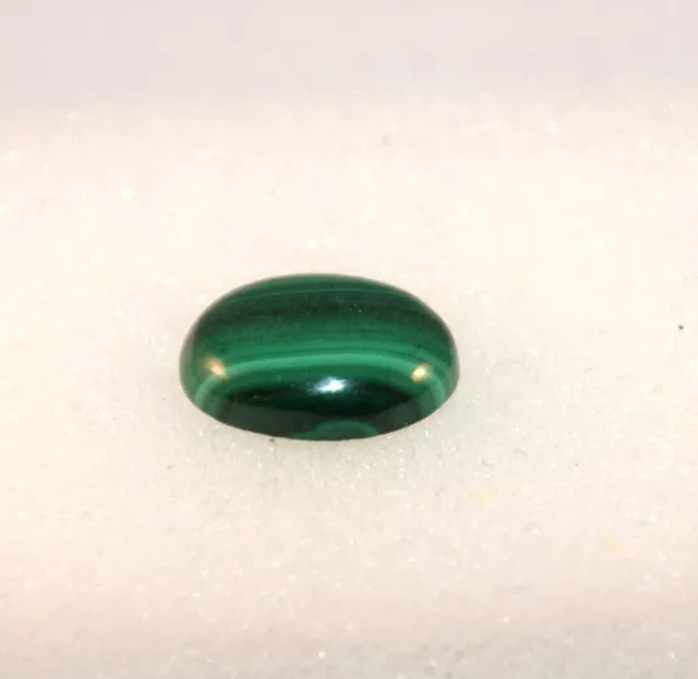 Natural Unikat Malachit, Malachite Edelstein Cabochon 12x11x4mm 9ct (13)