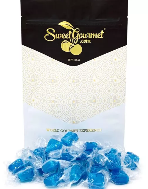 SweetGourmet Ice Blue Mint Squares Hard Candy 1 Pound FREE SHIPPING!
