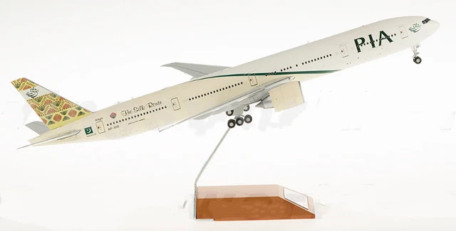 Modello Aereo Diecast American Airlines Boeing 777 - Scala 1:400 In Lega Con Base Trasparente, 16cm - Regalo Per Collezionisti - 3