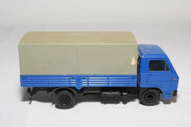 Emek Scania R + semi-remorque benne en bleu/gris en boîte (22484) (scellé