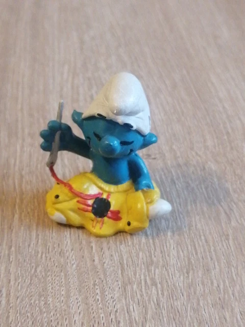 Voiture, Camion Et Figurine Schtroumpfs Ceji Vintage - Jouet Ancien France