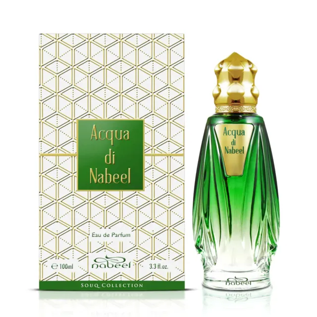 Nabeel Acqua Di Nabeel Eau De Parfum Profumo Arabo Unisex Edp 100Ml