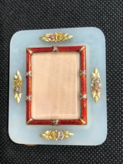 Faberge Miniature - Gold Picture Frame