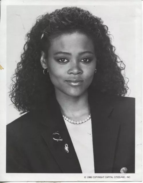 1986 Press Photo Actor Robin Givens Promo Head Shot "Head of the Class"