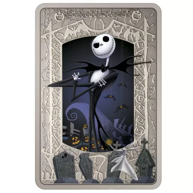 Silbermünze Jack Skellington™ Nightmare before Christmas™ (2.) 2021 Niue 1 Oz AF