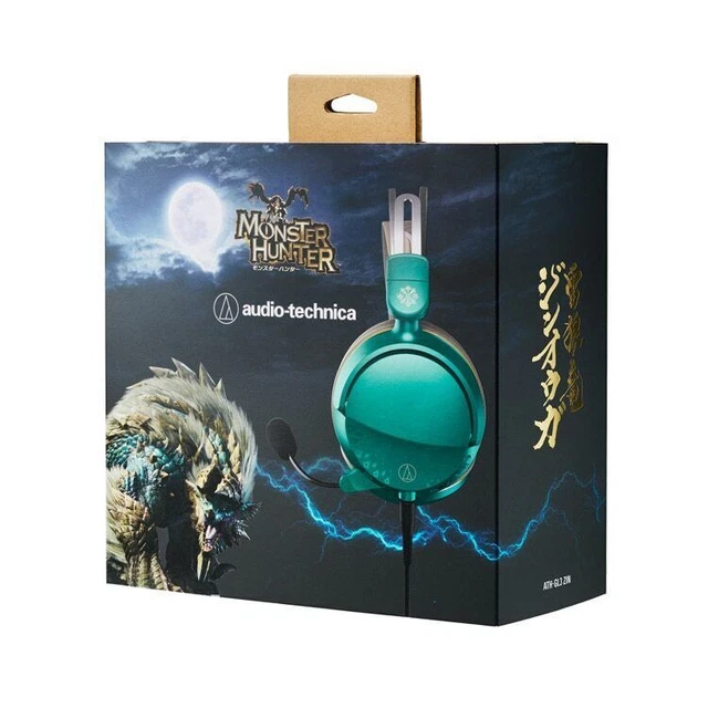 Audio Technica ATH-GL3 ZIN Gaming Headset Monster Hunter Collaboration Zinogre