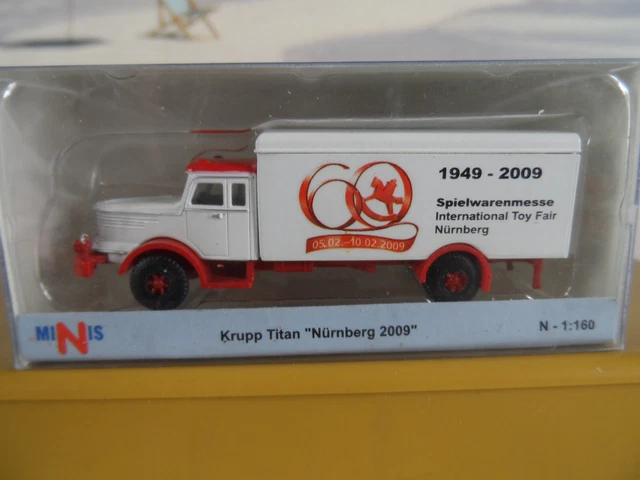Road Kings 1:18 Krupp Titan SWL 80 camion à plateau Dachser Avec Des Road Kings 1:18 Krupp Titan SWL 80 camion à plateau Dachser Avec Des