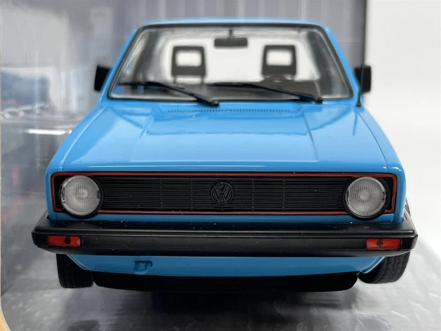 Volkswagen Caddy MK1 1982 Bleu 1:18 Echelle Solido 1803509 3