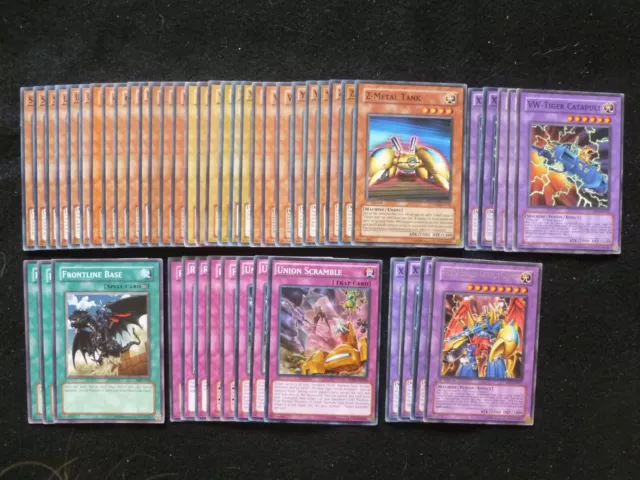 Yu-Gi-Oh Preowned 49 Card Vwxyz-Dragon Catapult Cannon Deck  *Ready To Play*