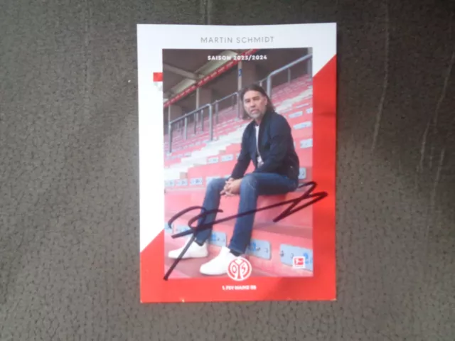 Martin Schmidt 1. FSV Mainz 05  2023/2024  23/24  NEU !!!  NACHDRUCK !!! RAR !!!