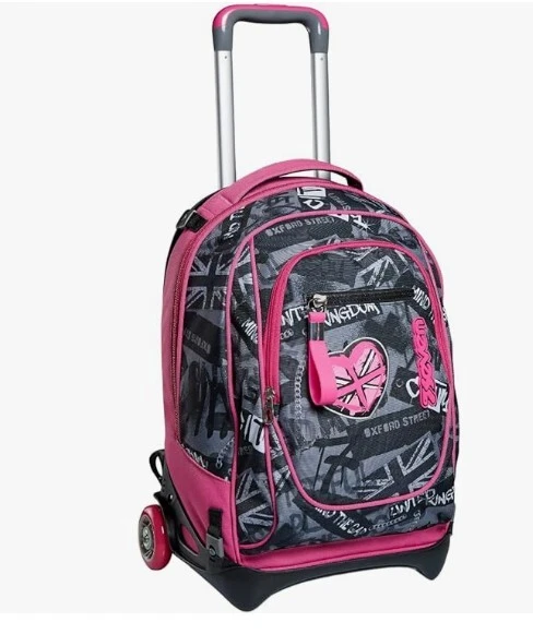 zaino trolley scuola seven