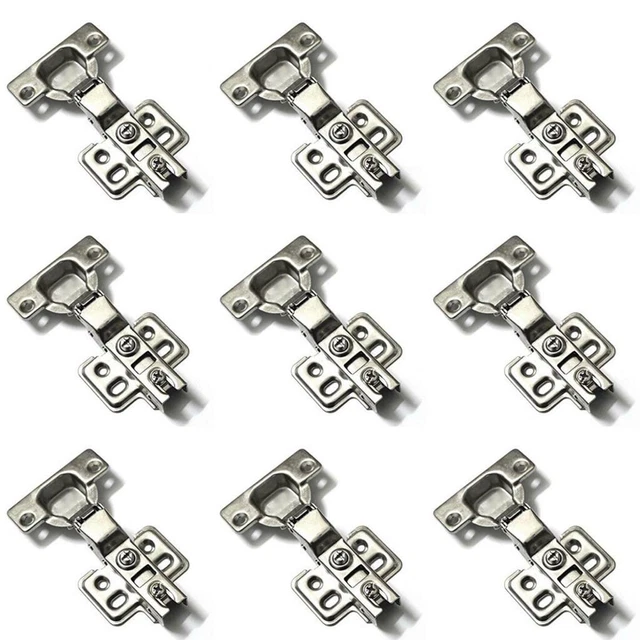 35MM SOFT CLOSE Hinges Kitchen Cupboard Wardrobe ClipON