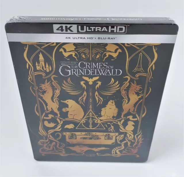 Phantastische Tierwesen - Grindelwalds Verbrechen  4K Ultra HD Steelbook NEU OVP