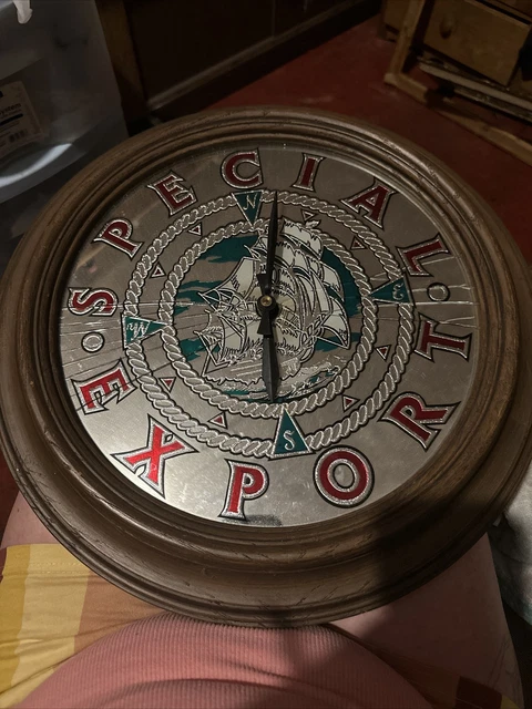 Broken Special Export Clock 16”x 16