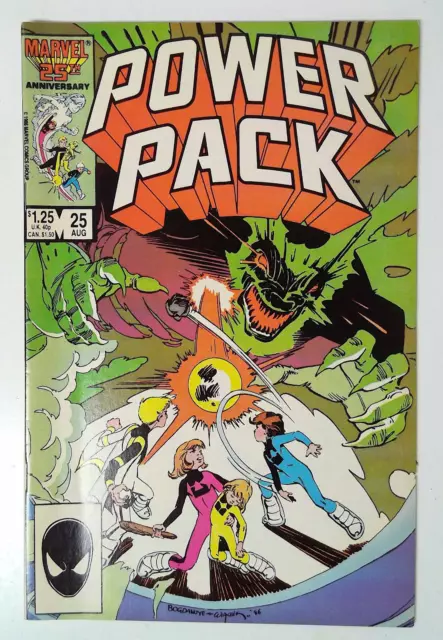 Power Pack #25 Marvel Comics (1986) VF/NM 1st Series 1st Print Comic Book