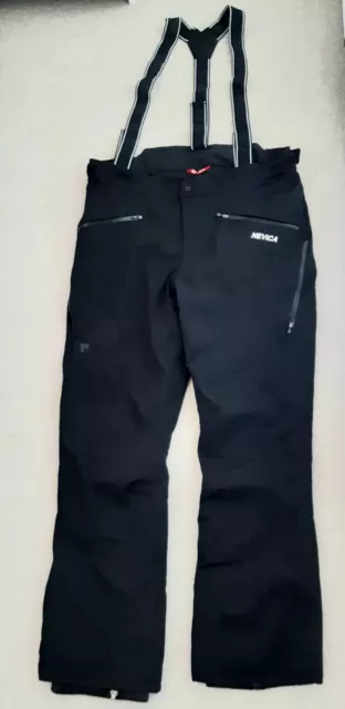 Nevica Vail Pant Mens Black Padded Ski Pants Salopettes Size 2XL BNWT Rrp £140