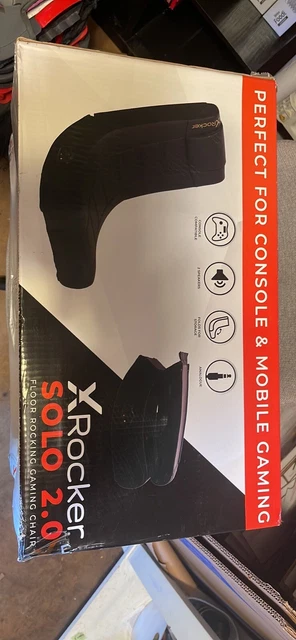 X Rocker Solo Gaming Chair - Black Brand New X Rocker Solo Gaming Chair - Black Brand New