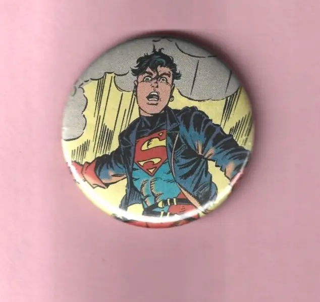 Superman DC 2" Comic Book Pin Back Button #2
