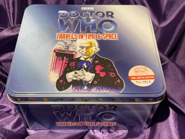 Doctor Who - Travels in Time & Space - 15 CD's Audio Book in Presentation Tin