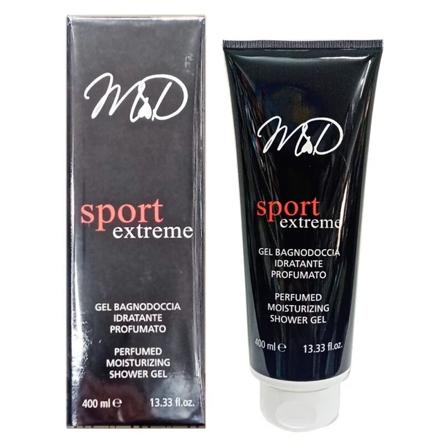 MD Sport Extreme shower gel doccia profumato e idratante igiene corpo uomo 400ml