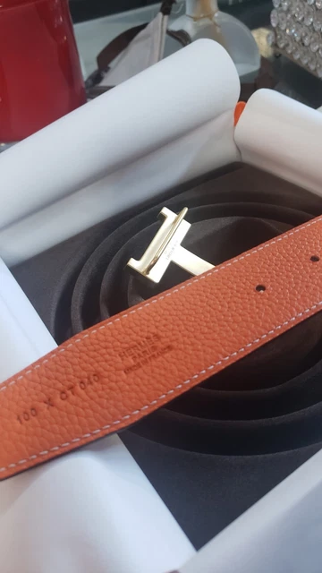 2016 Hermès Constance Reversible 38MM Belt Kit length Size 100 cm