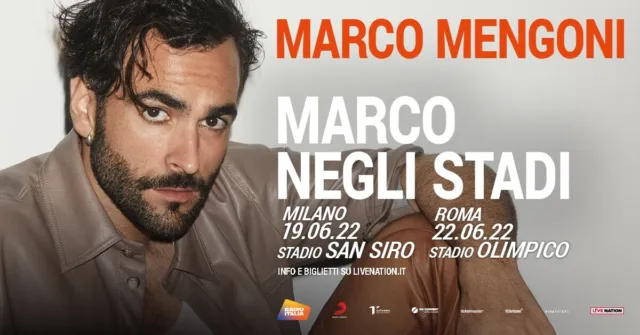 Biglietto concerto Marco Mengoni