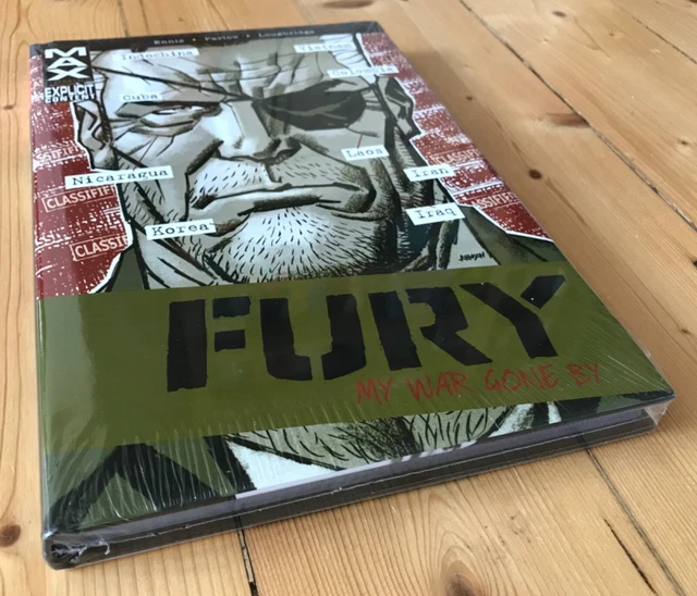 New Sealed Fury My War Gone By Ohc Marvel Comics Max Garth Ennis Oop Hardcover