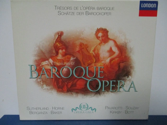 TREASURES OF BAROQUE Opera CD (1998) $1.82 - PicClick CA