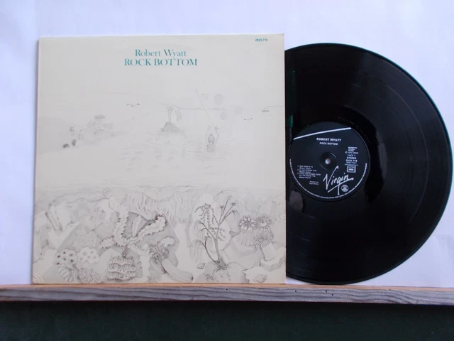 ROBERT WYATT ROCK BOTTOM   France black label (NM/M)