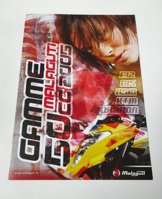 Malaguti Gamme 2005 Prospectus Catalogue Brochure Moto