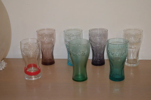 VERRE FRANCE 98 Lilian Thuram Coca Cola Mcdonald's Partenaire Officiel