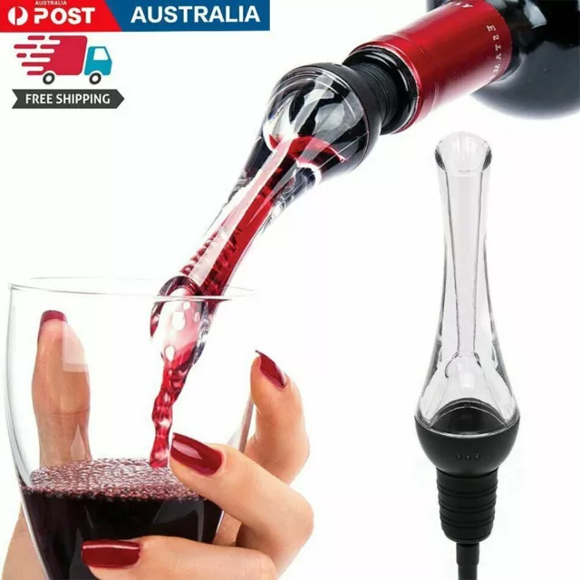 Red Wine Aerating Pourer Spout Decanter Bottle Stoper White Wine Aerator