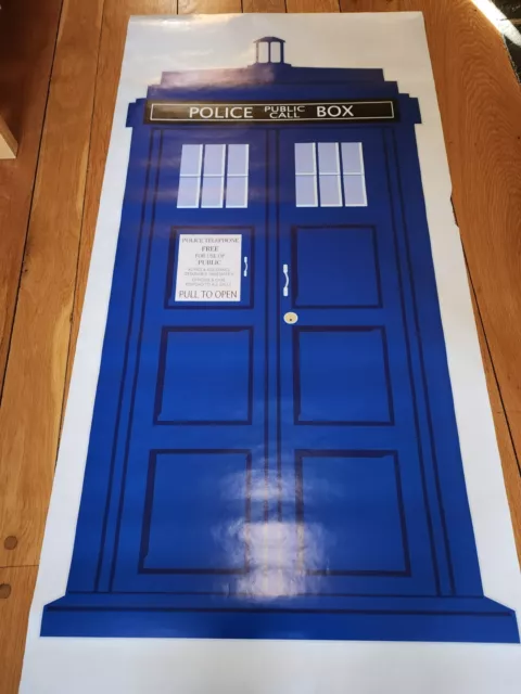 Wall Decal Mural Sticker Doctor Who Tardis Police Public Call Box - NEW