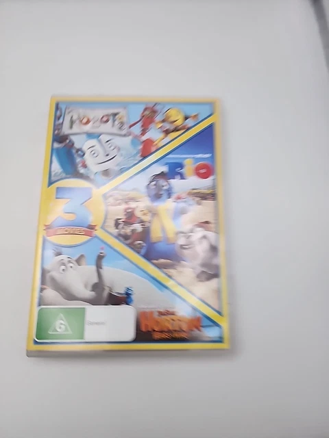 ROBOTS / RIO / Dr Seuss: Horton Hears a Who! 3 Disc Dvd Set. $2.51 ...