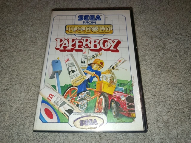 Paperboy Sur Sega Master System – Boîte + Jeu – Version PAL – Complet