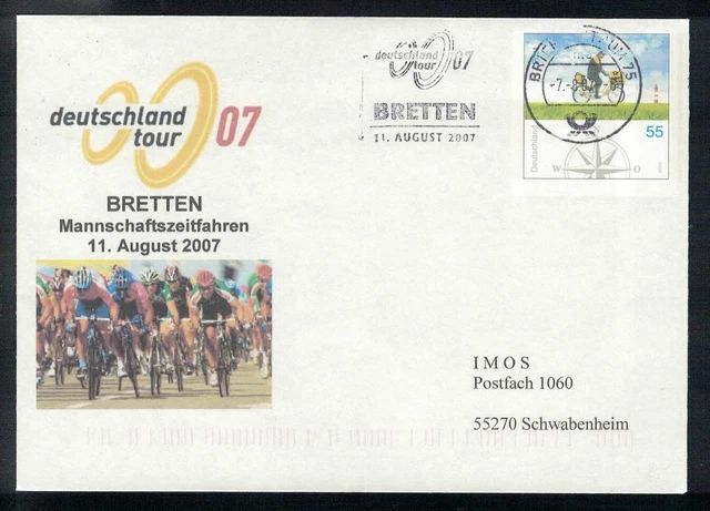 Pr.-Ganzsache Mannschafts-Zeitfahren in Bretten 2007, Fahrrad, Radfahren