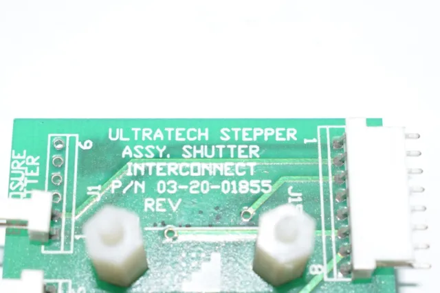 Ultratech Stepper 03-20-01855 OBTURATEUR INTERCONNEXION, module PCB ASSY 2