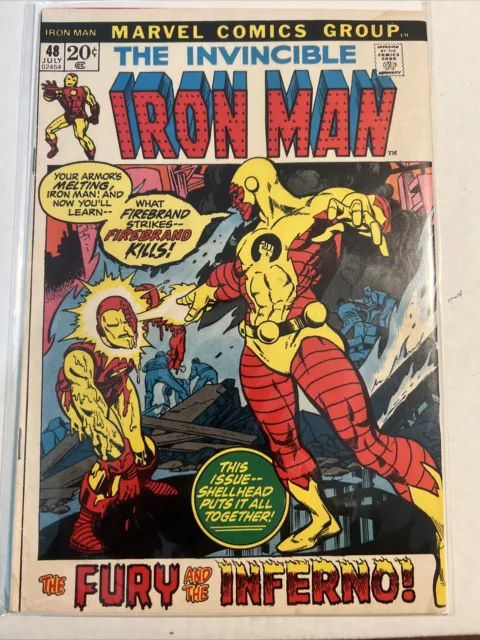 The Invincible Iron Man (Marvel, 1968) #48. 1st App. of Guard Reynolds.