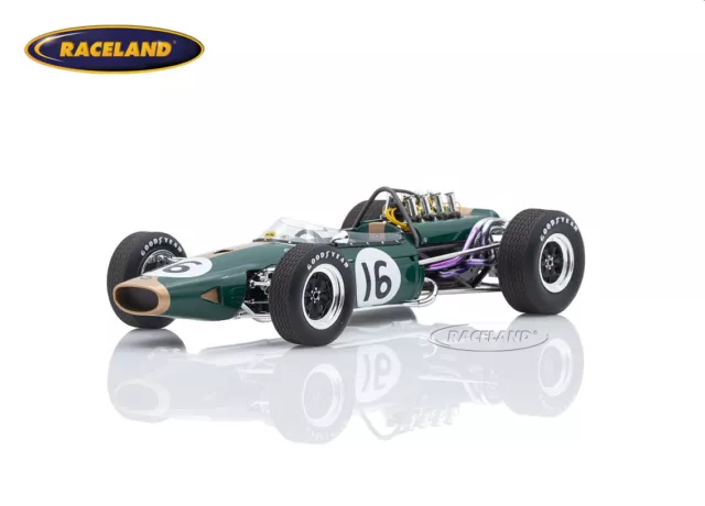 Brabham BT19 Repco F1 GP Holland Weltmeister 1966 Jack Brabham, GP Replicas 1:18