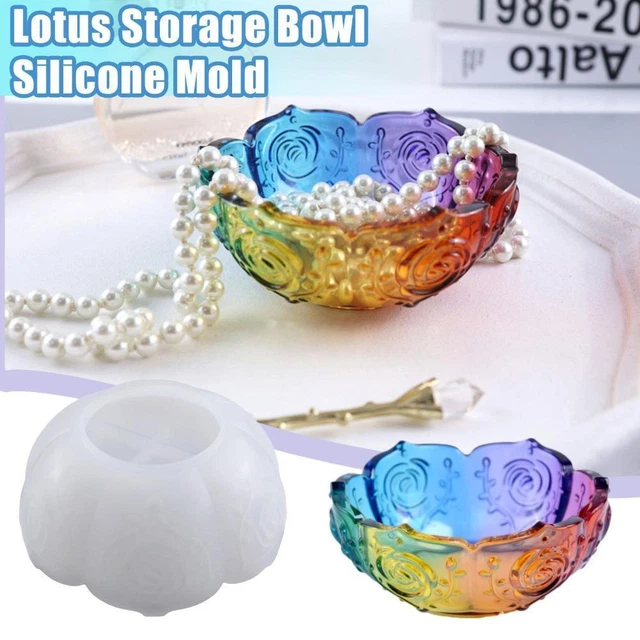 DIY Silicone Flower Resin Mold Epoxy Mould Casting Tool Making Tray Craft J3F8